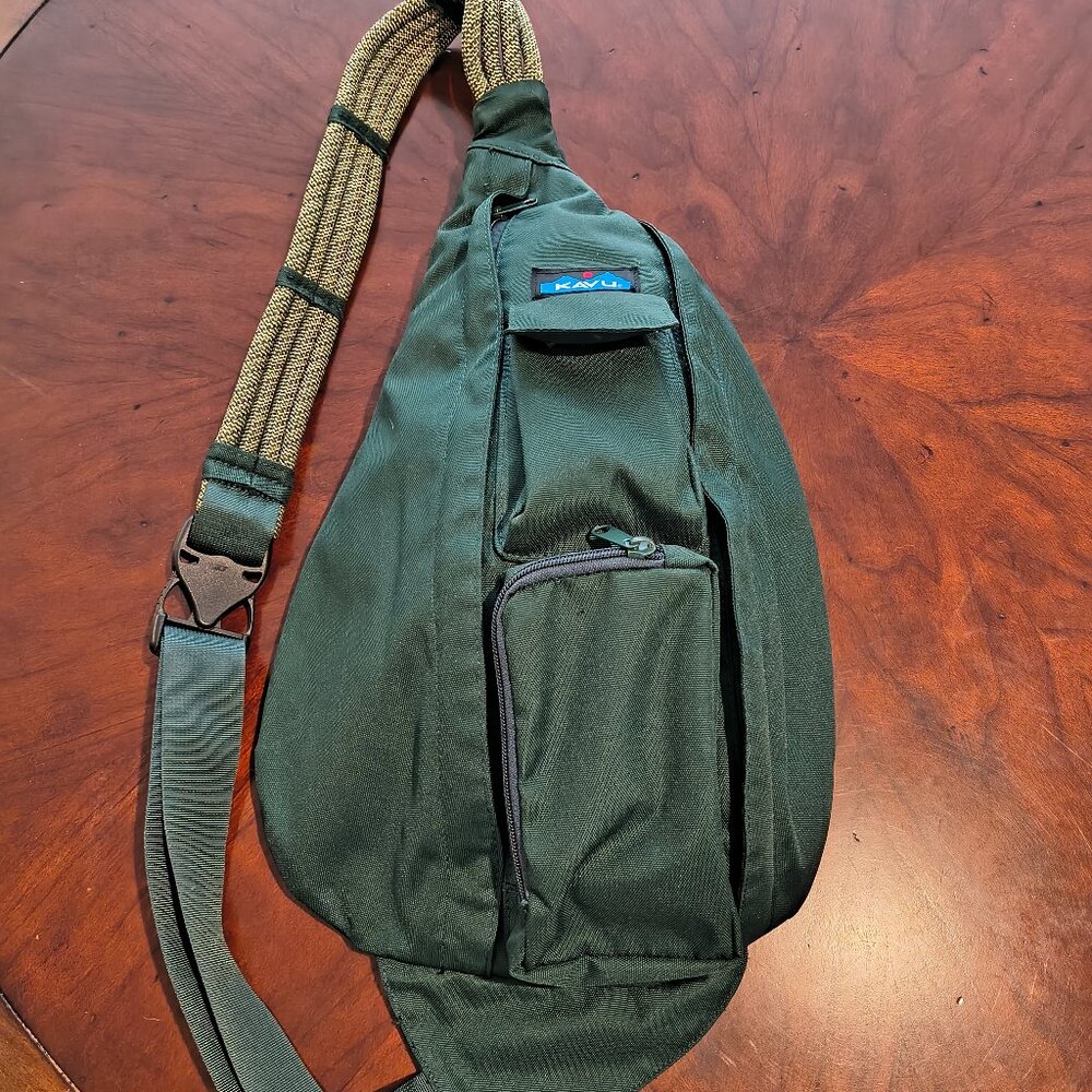 Kavu Rope Sling Bag green